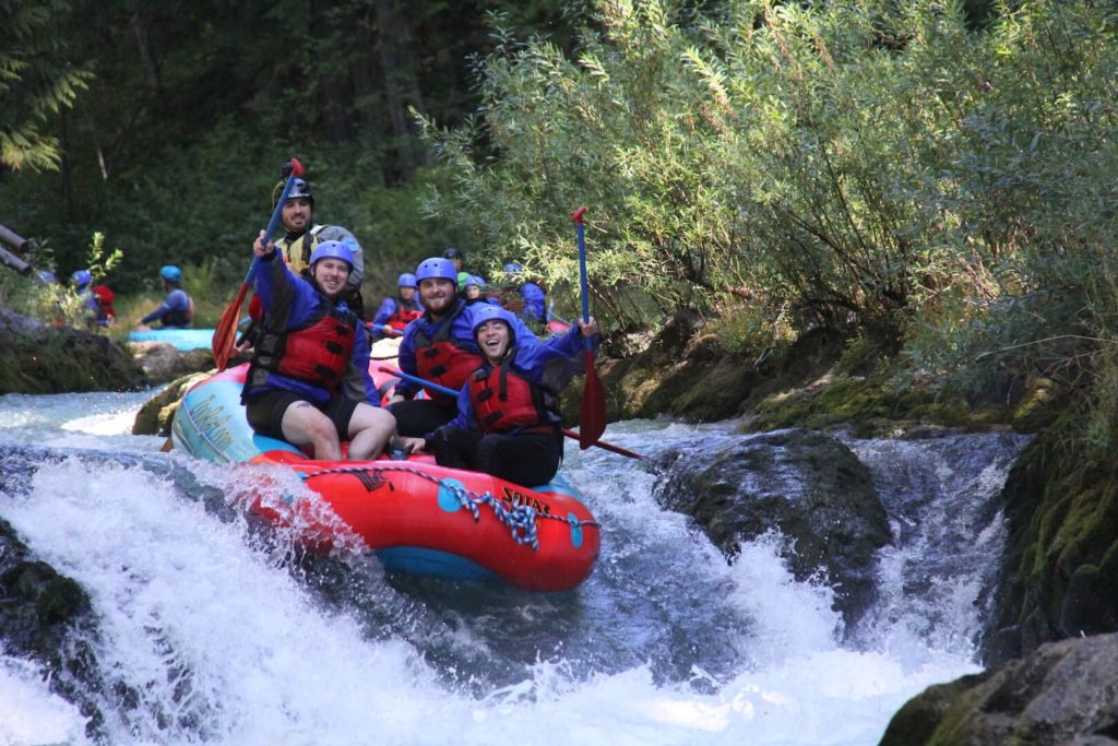 rafting near portland pdx