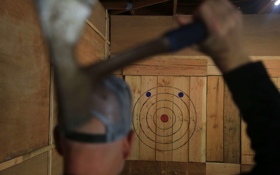 Columbia River Gorge Axe throwing